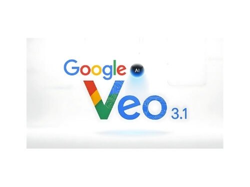 Google Veo 3.1 logo representing Google’s video generation tool for creating short videos with built-in sound.