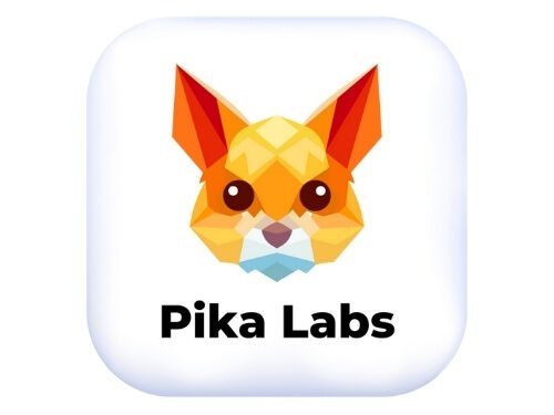 Pika Labs logo representing a video creation platform for short, creative, and social-media-friendly videos.