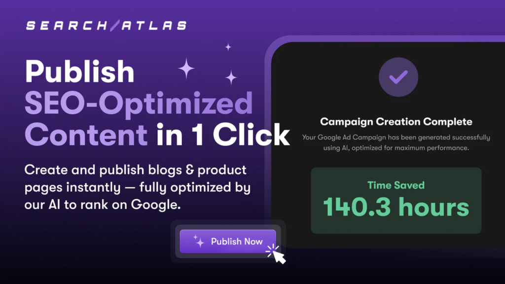 Home page of Search Atlas (OTTO SEO)